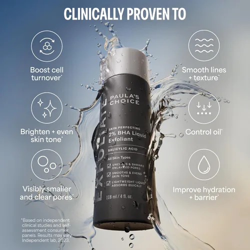 Vista 4 de Paula's Choice Skin Perfecting - Exfoliante líquido de ácido salicílico BHA al 2 %