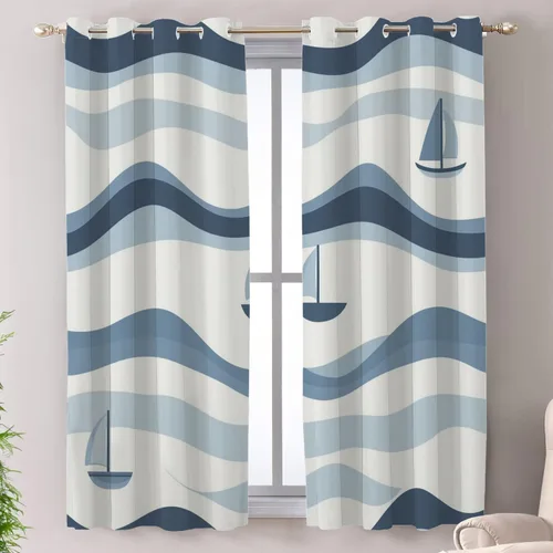 Vista 50 de Shrahala Orange Autumn Autumn Blackout Curtain Tiers, Fall Kitchen Valance Light Blocking Tier Drapes with Rod Pocket, 2 Pack 26 X 24 in