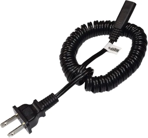 Vista 5 de HQRP – AC Power Cord para Philips Norelco 6945 X L 6948 X L 725rl 885rx hp1311 HP1605 HQ4821 hp1615 835rx Shaver Lead Cable de alimentación + HQRP