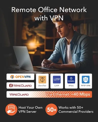 Vista 3 de Cudy AC1200 Mini enrutador Wi-Fi de bolsillo, OpenWRT, USB-C, VPN, TR1200 (paquete de 3)