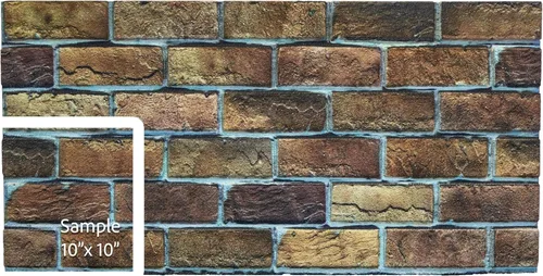 Vista 33 de Dundee Deco Paneles de pared 3D de ladrillo sintético, revestimiento, paneles de pared con aspecto de piedra gris, revestimiento de espuma