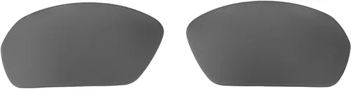 Vista 2 de Walleva Lentes de repuesto polarizadas de titanio + negro para gafas de sol Under Armour Battlewrap
