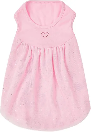 Vista 3 de Blueberry Pet - Más de 10 patrones de la colección floral – collares de perro, arneses, correas, vestidos-arnés o juguetes Rosa (Lovely Pink)