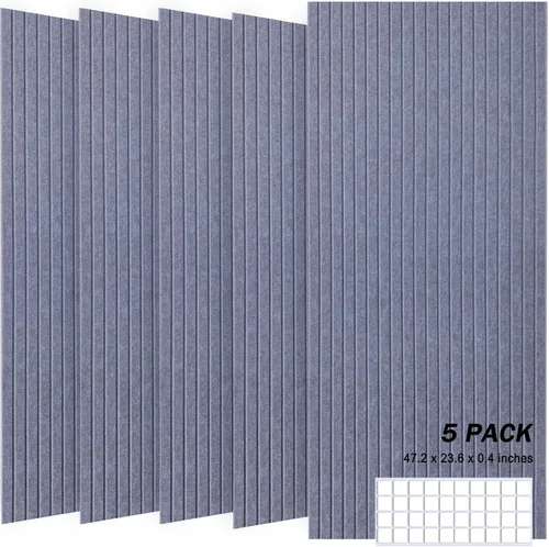 Vista 13 de Paneles de pared de piedra sintética 3D, 4 paneles de revestimiento de poliuretano para decoración de pared interior, textura de cemento más gruesa