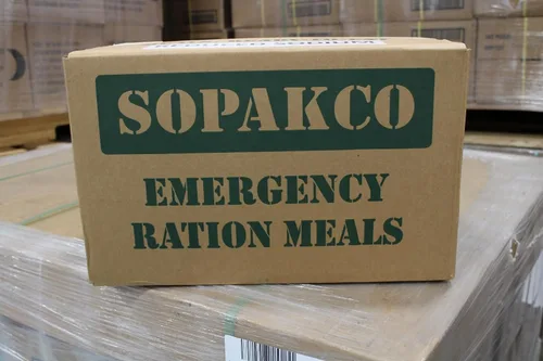 Vista 3 de Caja de comidas listas para comer (16 comidas) – Comidas de supervivencia alimentaria reducida en sodio – Ración de alimentos de emergencia