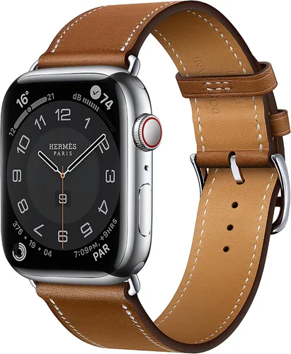 Vista 37 de LB1 - Correa de cuero para Apple Watch para mujeres y hombres, SE Ultra 2 de 1.575 in 1.732 in 1.811 in 1.654 in 1.772 in 1.614 in 1.496 in 1.929 in