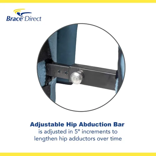 Vista 4 de Brace Direct SoftPro HKO Órtesis de Abducción de Cadera L1652 - Terapia ortopédica eficaz para contracturas de cadera - OCSI Hip support brace