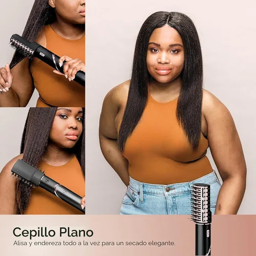 Vista 4 de Secador de Pelo Shark Sistema de Estilo FlexStyle Cepillo Secador de Pelo Portátil y Potente Rizador de Pelo y Voluminizador Incluye 6