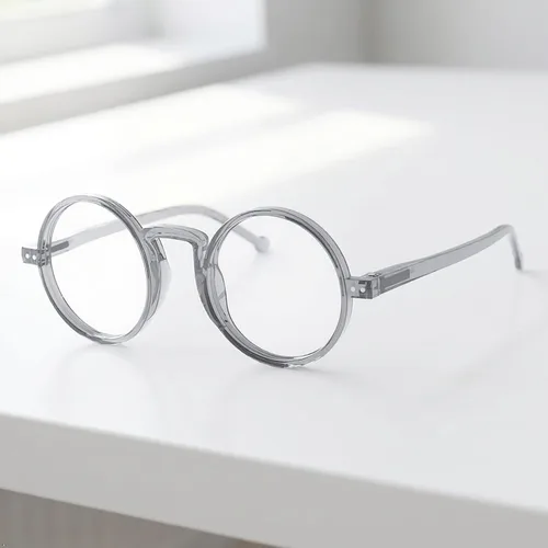 Vista 6 de Eyekepper Gafas de lectura redondas para mujeres y hombres lectores retro Mens Ladies Reader Eyeglasses,All Day Comfort Spring Hinges,Fashion