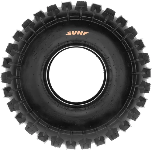 Vista 5 de SunF XC neumáticos ATV UTV con tacos deportivos 18x10.5-8 (265/50-8), 6 PR sin cámara A027, juego de 2