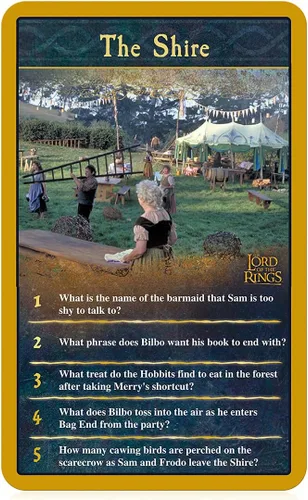 Vista 3 de Top Trumps Juego de preguntas El Señor de los Anillos