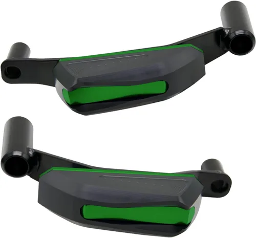 Vista 6 de Z900 Motocicletas Protección contra Caídas Marco Crash Pads Marco Protector de Marco deslizante Protector Compatible con Z900 Z 900 2017-2025 Verde