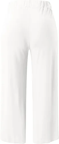 Vista 5 de Pantalones fluidos para mujer, cintura alta, pierna ancha, pantalones de yoga, pilates, divididos, pierna ancha, pantalones de verano