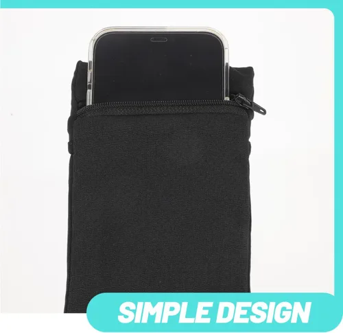 Vista 6 de UKCOCO Brazalete ajustable para teléfono deportivo para correr, soporte ligero para teléfono celular con bolsa de muñeca transpirable, accesorio