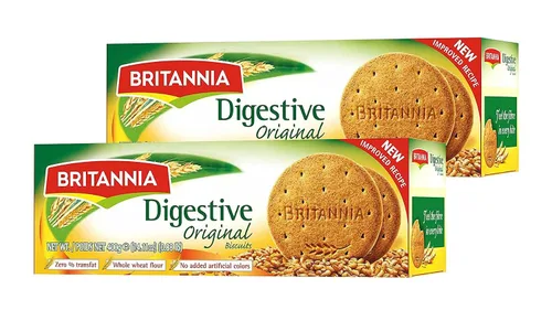 Vista 8 de Britannia Galletas digestivas originales y sin azúcar, paquete combinado variado, galletas con sabor a trigo integral, aperitivos saludables Tea