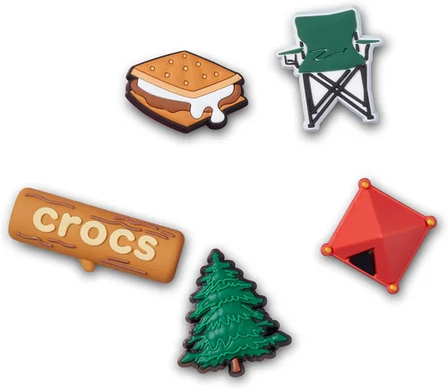 Vista 2 de Crocs Jibbitz - Paquete de 5 dijes para zapatos de naturaleza Jibbitz para Crocs