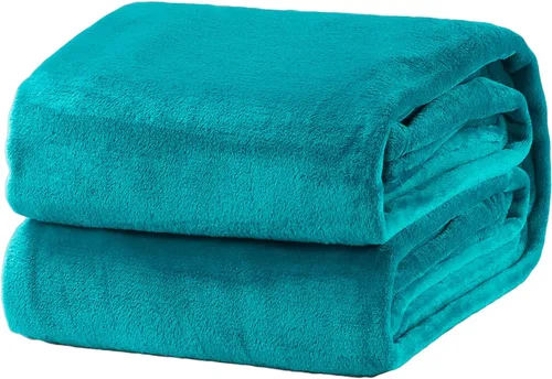 Vista 61 de Bedsure GentleSoft Bedding Manta de Vellón para Niñas y Niños - Mantas Pequeñas Suaves, Acogedoras y Bonitas para Viajes, 43x55 Pulgadas, Blanco