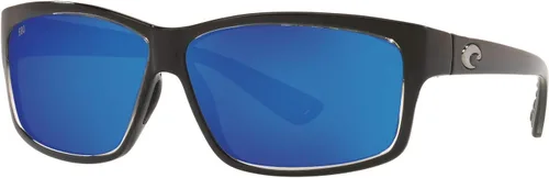 Vista 2 de Costa Del Mar Gafas de sol rectangulares cortadas para, SquallGris Azul Espejo Polarizado-20.46 oz