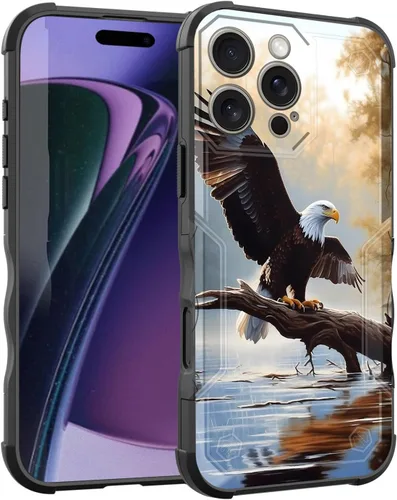 Vista 22 de Funda para iPhone Air, [doble capa] [protección contra caídas de grado militar de 10 pies] Funda resistente a prueba de golpes para iPhone Air
