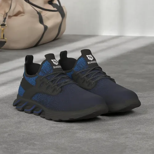 Vista 38 de SUADEX Zapatos deportivos con punta de acero para hombres y mujeres, indestructibles, ligeros, cómodos, antideslizantes, puntera compuesta