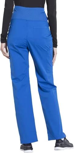 Vista 2 de Cherokee Pantalones de maternidad para mujer, ropa de trabajo profesional suave elástico WW220