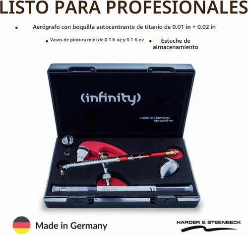 Vista 6 de Más duro $ Steenbeck Infinity CRplus 2 en 1 2024 Aitbrush, ingeniería