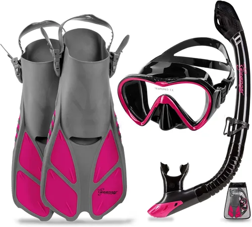Vista 12 de Seavenger Conjunto de Snorkel Aviator con Bolsa de Equipo