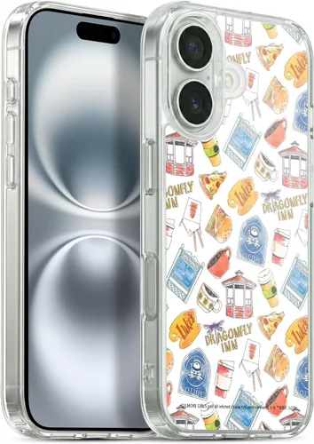 Vista 133 de Head Case Designs Gilmore - Funda negra a prueba de golpes con diseño de dibujos animados para niñas con licencia