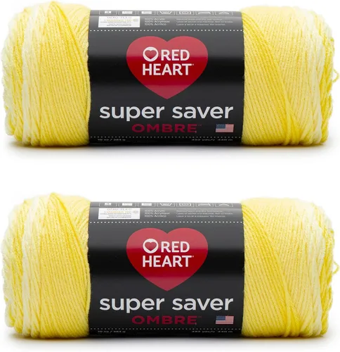 Vista 17 de Red Heart Super Saver Jumbo Ovillo de lana, Amatista