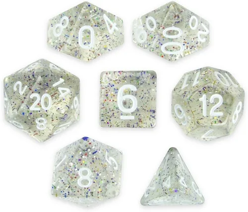 Vista 10 de Brybelly Juego de 7 dados poliédricos Series III Wiz - Edición más reciente