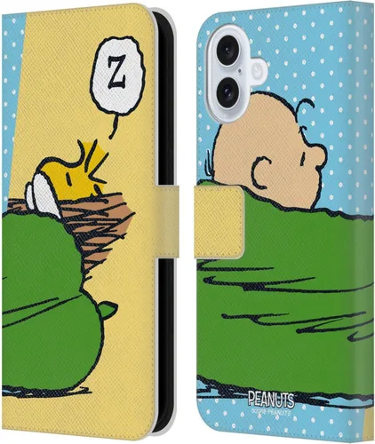 Vista 188 de Head Case Designs Peanuts Charlie & Woodstock Nap Halfs and Laughs - Funda de piel tipo cartera con licencia oficial compatible con Apple iPhone 11