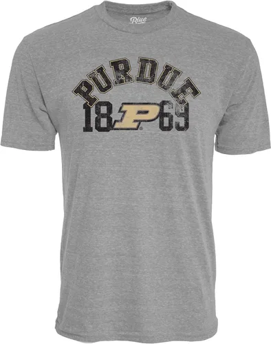 Vista 6 de Blue 84 NCAA - Camiseta para hombre, color gris jaspeado de triple mezcla