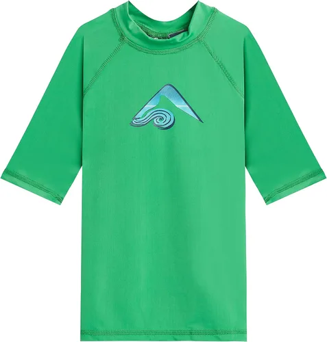 Vista 36 de Kanu Surf Paradise UPF 50+ - Camiseta de baño con protección solar para niños Abacos Aqua
