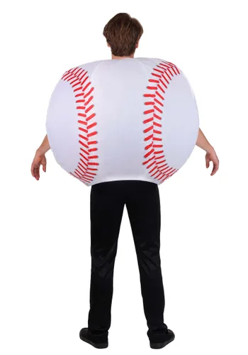 Vista 2 de Disfraz Inflable de Béisbol para Adultos Multicolor