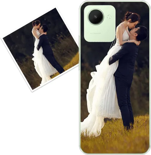 Vista 219 de Funda personalizada compatible con Oppo A1 Pro, fundas de teléfono personalizadas con imagen de foto, imagen de texto, cubierta transparente