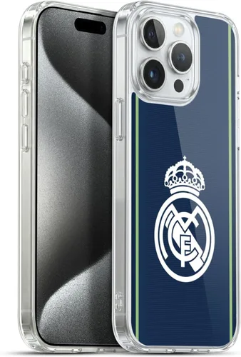 Vista 50 de Head Case Designs Funda de gel con licencia oficial del Real Madrid CF azul [protección de grado militar] compatible con Apple iPhone 7 Plus/iPhone