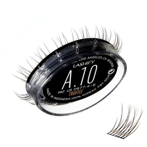Vista 28 de Lashify Amplify - Extensiones de pestañas Gossamer de 0.47 pulgadas, color ceniza, pestañas postizas para un aspecto natural