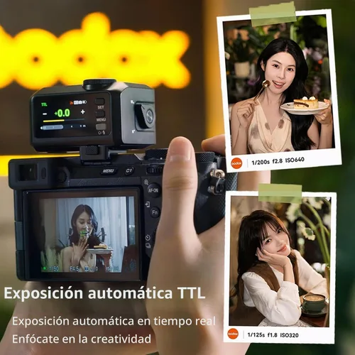Vista 2 de Godox iT30 pro C TTL Mini Flash & Trigger- GODOX Authorized Distributor iT30 Pro C for Canon - IT30Pro TTL Flash, Wireless Master & Receiver, HSS