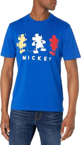 Vista 2 de Tienda Essentials Disney Marvel Star Wars - Camisetas de cuello redondo para hombre ajuste regular paquete de 2