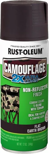 Vista 23 de Rust-Oleum 279176 Camuflaje 2X Ultra Cover Pintura en aerosol, 12 onzas, verde militar