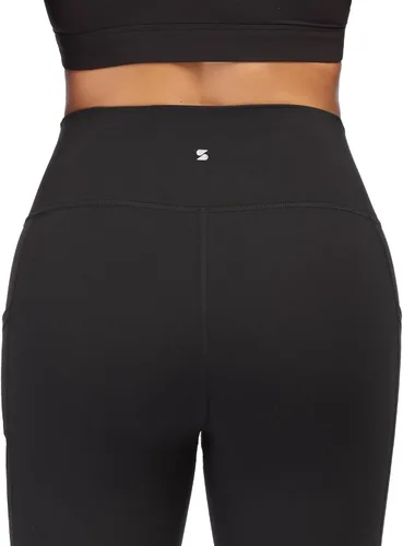 Vista 5 de STELLE - Leggings de yoga de cintura alta con bolsillos, pantalones de yoga muy suaves para entrenamiento, control de abdomen y para correr