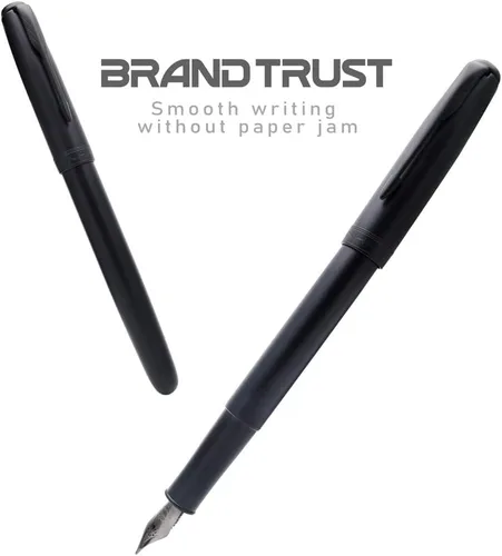 Vista 6 de JINHAO 75 HongYun - Pluma estilográfica (negro mate, punta fina)