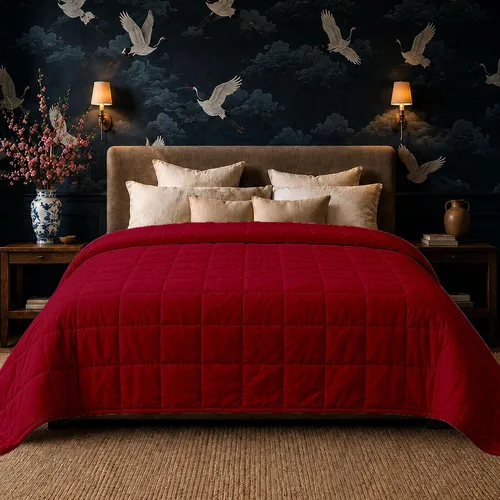 Vista 13 de HomeSmart - Manta con peso tamaño King de 20 libras, suave, gruesa, pesada, se adapta a camas estándar y California King, color negro