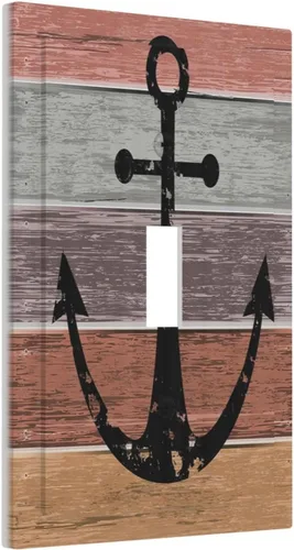 Vista 97 de Cubiertas decorativas para placa de interruptor, bandera estadounidense, receptáculo de 1 banda, placa de pared dúplex, cubierta de interruptor