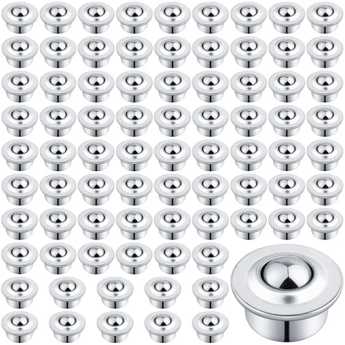 Vista 8 de Rodamiento de Bolas de Transferencia de Rodillos de 5/8", 40PCS CY-15H Rodillos de Rodamiento de Bolas de Acero al Carbono, Rodamientos