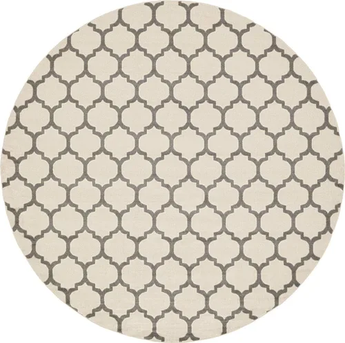 Vista 137 de Unique Loom Trellis Collection - Alfombra de área de Filadelfia, rectangular de 2 pies 2 pulgadas x 3 pies, color morado y marfil