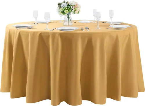 Vista 87 de Mantel rectangular de tela de poliéster lavable de 60 x 120 pulgadas, para decoración de bodas, fiestas, comedores, banquetes