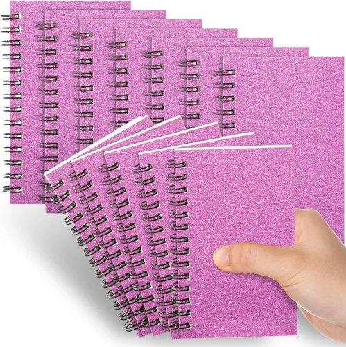 Vista 29 de Jutom 2 cuadernos pequeños en espiral, blocs de notas de 3 x 5 pulgadas, cuadernos de bolsillo pequeños a granel, mini bloc de notas con páginas