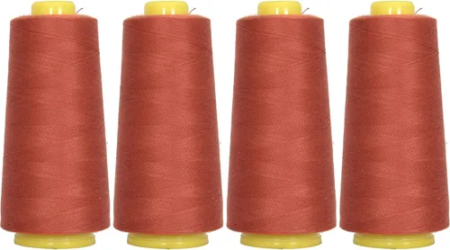 Vista 95 de Threadart Hilo Serger - Costura Poliéster - 2750 Yard Cono 40/2 - Aguamarina Polyester serger thread for overlock sewing, seams and garment