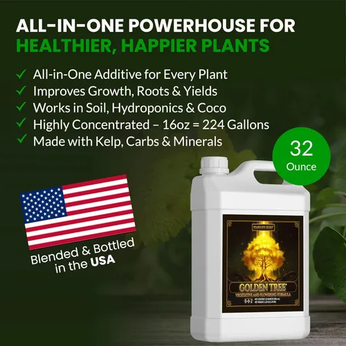 Vista 20 de Mejor alimento para plantas y árboles: Golden Tree de Humboldts Secret, crecimiento explosivo, incremento de la producción, recuperador de plantas